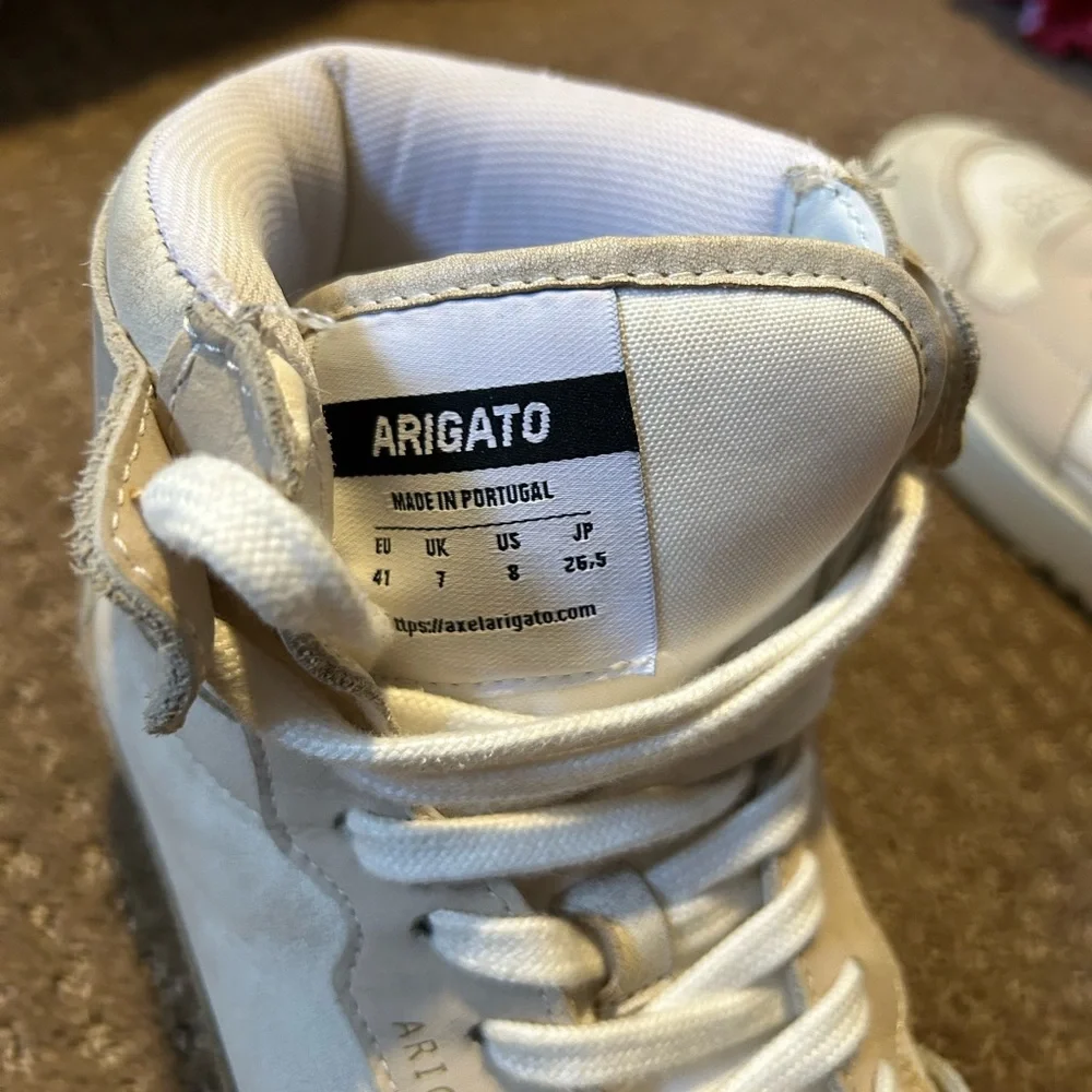 Axel Arigato Dice Hi Sneaker beige/ off white high tops - Picture 5 of 6